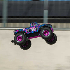 1/10 QUAKE 223S DSC 2WD RTR Brushless Monster Truck, Purple by ARRMA