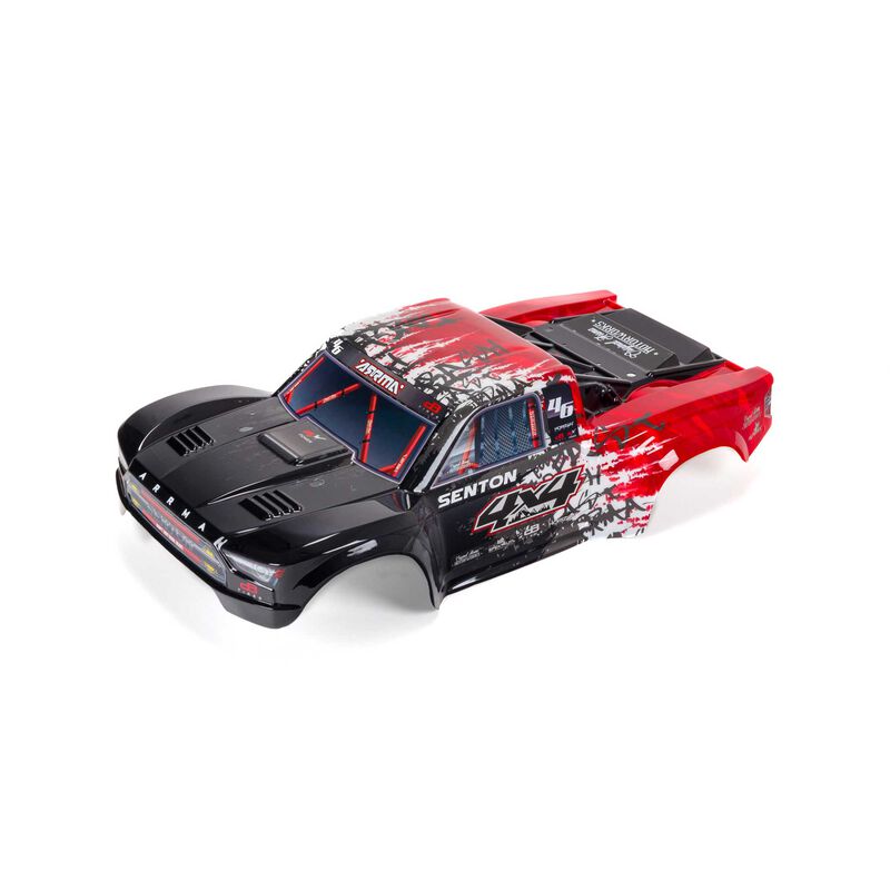 Senton 4X4 BLX Finished Body Red by ARRMA