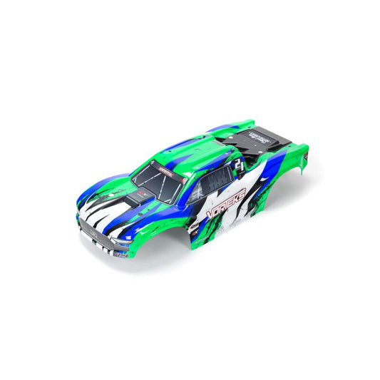 VORTEKS 4X4 BLX Painted Decal Trimmed Body (Green) by ARRMA