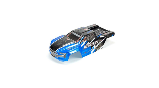 Painted, Decaled and Trimmed Body, Blue: Kraton 6S BLX by ARRMA