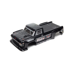 Outcast 6S Blx Painted Decaled Trimmed Body Black by ARRMA