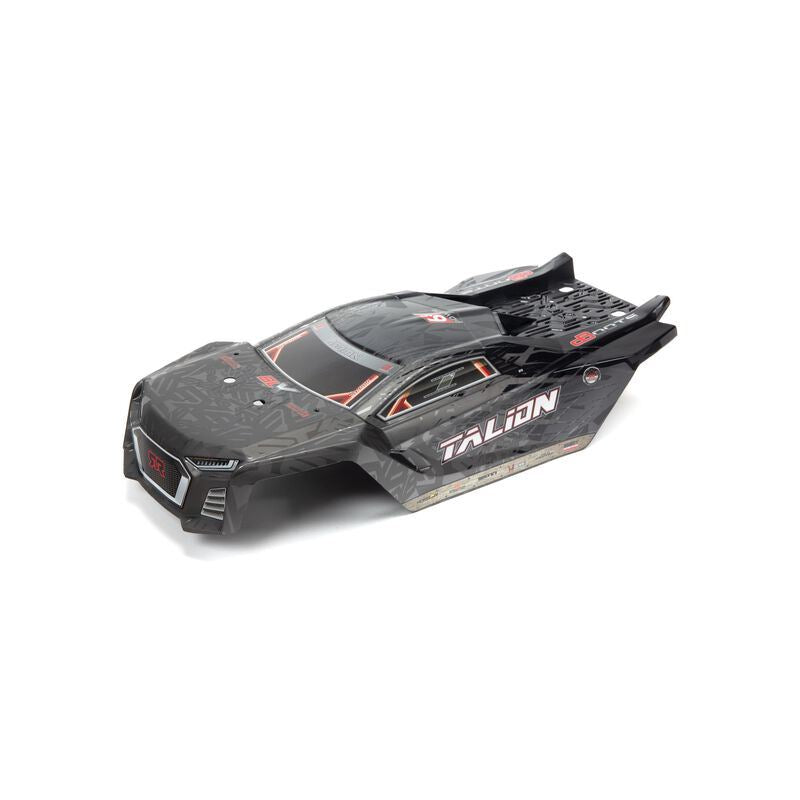 Talion 6S Blx Painted Decaled Trimmed Body Black by Arrma