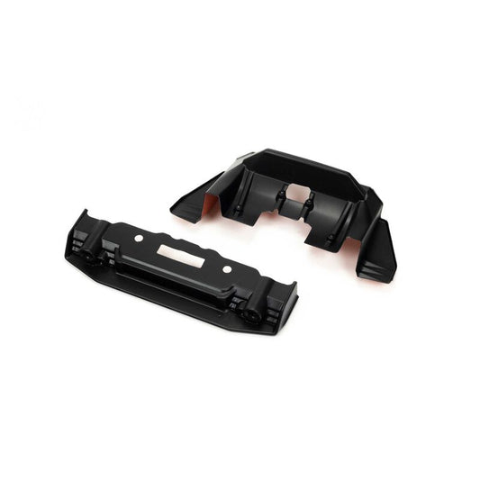 FELONY Painted Splitter And Diffuser Black/Orange by ARRMA