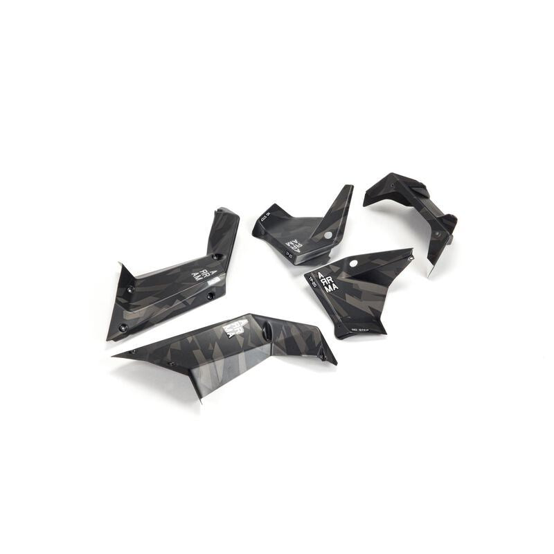 FIRETEAM Guard Set Painted Black Camo by Arrma