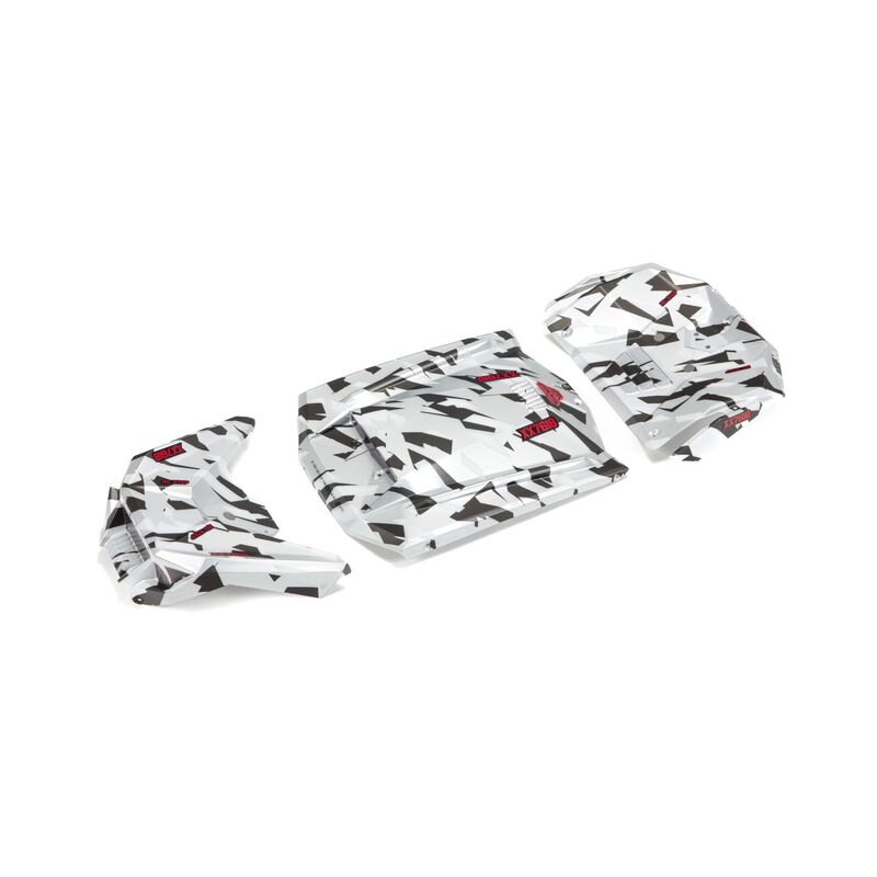 FIRETEAM Exterior Body Panels Painted White Camo