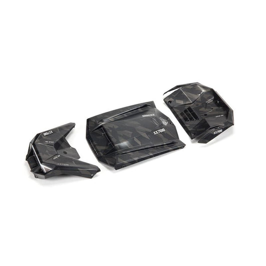 FIRETEAM Exterior Body Panels Painted Black Camo