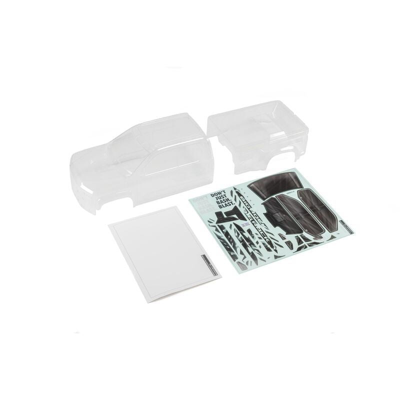 BIG ROCK Clear Body (Inc. Decals) by Arrma