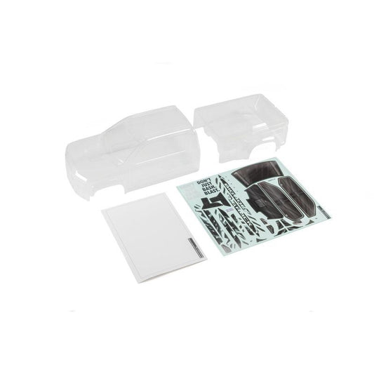 BIG ROCK Clear Body (Inc. Decals) by Arrma