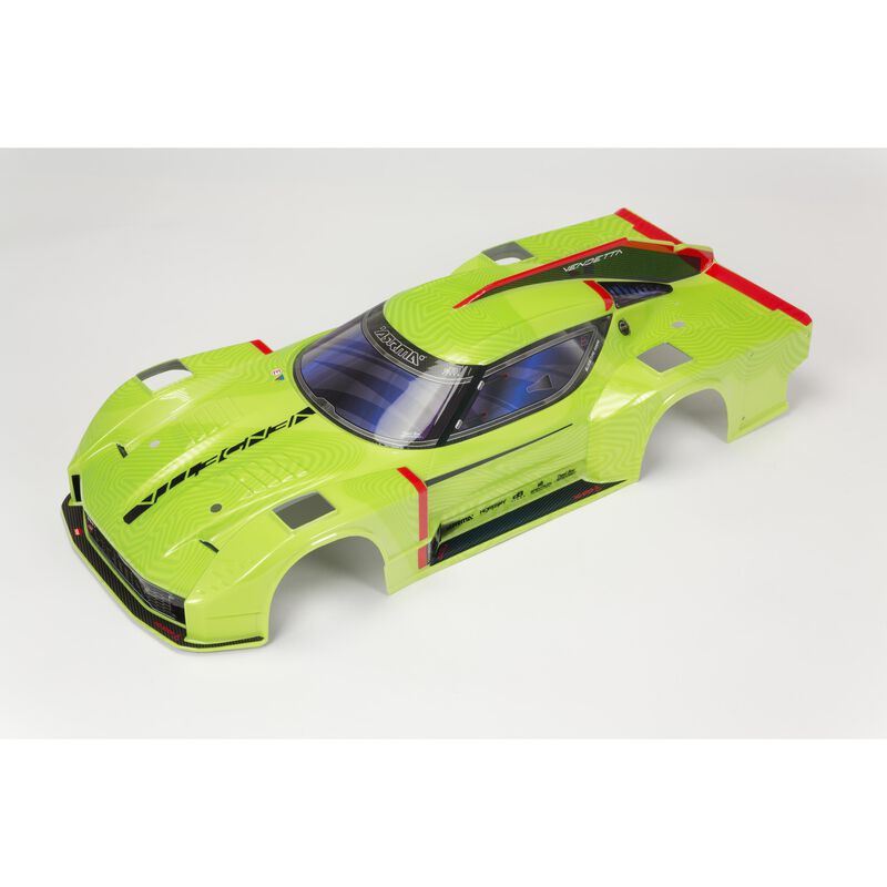 VENDETTA 4X4 BLX Finished Body Green by Arrma