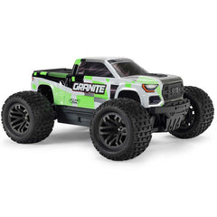 Arrma 1/10 GRANITE MEGA 665 4X4 RTR Brushed Monster Truck, Green (Requires Batte