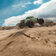 Arrma 1/10 GRANITE MEGA 665 4X4 RTR Brushed Monster Truck, Green (Requires Batte