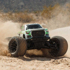 Arrma 1/10 GRANITE MEGA 665 4X4 RTR Brushed Monster Truck, Green (Requires Batte