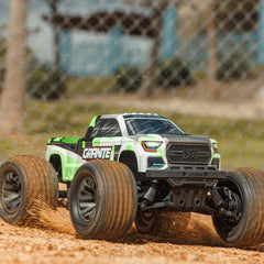 Arrma 1/10 GRANITE MEGA 665 4X4 RTR Brushed Monster Truck, Green (Requires Batte