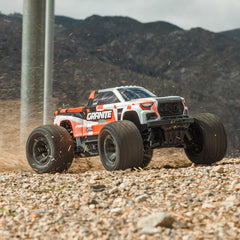 1/10 GRANITE MEGA 665 4X4 RTR Brushed Monster Truck, Orange (Requires Battery