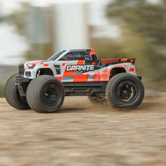 1/10 GRANITE MEGA 665 4X4 RTR Brushed Monster Truck, Orange (Requires Battery