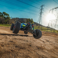 1/8 TYPHON MEGA 665 4X4 RTR Brushed Buggy, Blue  (Requires Battery and Charger)