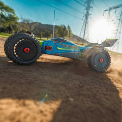 1/8 TYPHON MEGA 665 4X4 RTR Brushed Buggy, Blue  (Requires Battery and Charger)