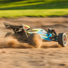 1/8 TYPHON MEGA 665 4X4 RTR Brushed Buggy, Blue (Requires Battery and Charger)