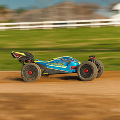 1/8 TYPHON MEGA 665 4X4 RTR Brushed Buggy, Blue (Requires Battery and Charger)