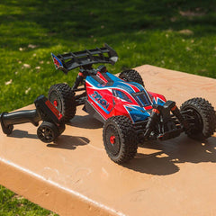 1/8 TYPHON MEGA 665 4X4 RTR Brushed Buggy, Red (Requires Battery and Charger) by