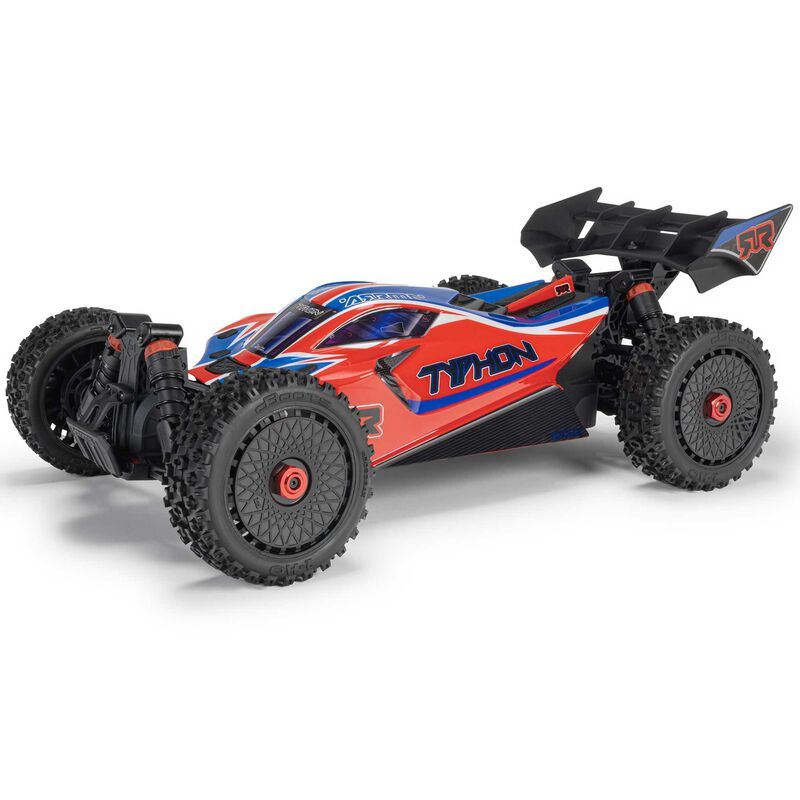 1/8 TYPHON MEGA 665 4X4 RTR Brushed Buggy, Red (Requires Battery and Charger) by