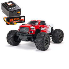 1/10 GRANITE 3S BLX 4WD Brushless Monster Truck Red RTR + Smart Powerstage 2S