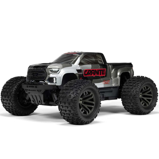 1/10 GRANITE 223S DSC 4X4 RTR Brushless Monster Truck, Gun Metal by ARRMA