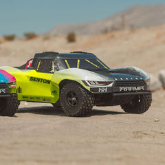 1/10 SENTON 223S BLX Brushless 4X4 Short Course Truck RTR with DSC, Yellow by AR