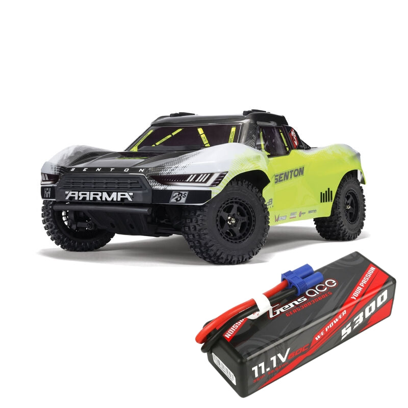 1/10 SENTON 223S BLX Brushless 4X4 Short Course Truck RTR with DSC, Yellow plus