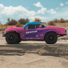 1/10 SENTON 223S BLX Brushless 4X4 Short Course Truck RTR with DSC, Blue by ARRM