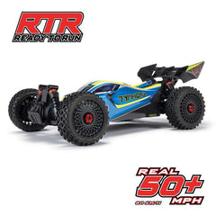 1/8 TYPHON 223S BLX Brushless 4X4 Buggy RTR with DSC, Blue by ARRMA