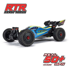 1/8 TYPHON 223S BLX Brushless 4X4 Buggy RTR with DSC, Blue by ARRMA