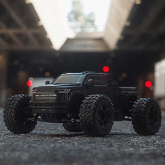 1/10 BIG ROCK 4X4 223S BLX BRUSHLESS STREET TRUCK RTR WITH DSC, (Black) by ARRMA