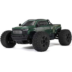 1/10 BIG ROCK 4X4 223S BLX BRUSHLESS STREET TRUCK RTR WITH DSC, (Green) by ARRMA