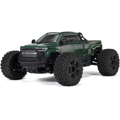 1/10 BIG ROCK 4X4 223S BLX BRUSHLESS STREET TRUCK RTR WITH DSC, (Green) by ARRMA