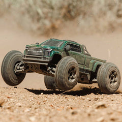 1/10 BIG ROCK 4X4 223S BLX BRUSHLESS STREET TRUCK RTR WITH DSC, (Green) by ARRMA