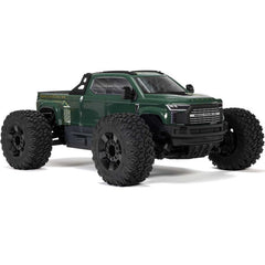 1/10 BIG ROCK 4X4 223S BLX BRUSHLESS STREET TRUCK RTR WITH DSC, (Green) by ARRMA