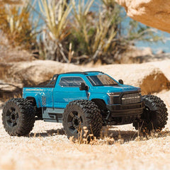 1/10 BIG ROCK 4X4 223S BLX BRUSHLESS STREET TRUCK RTR WITH DSC, (Blue) by ARRMA