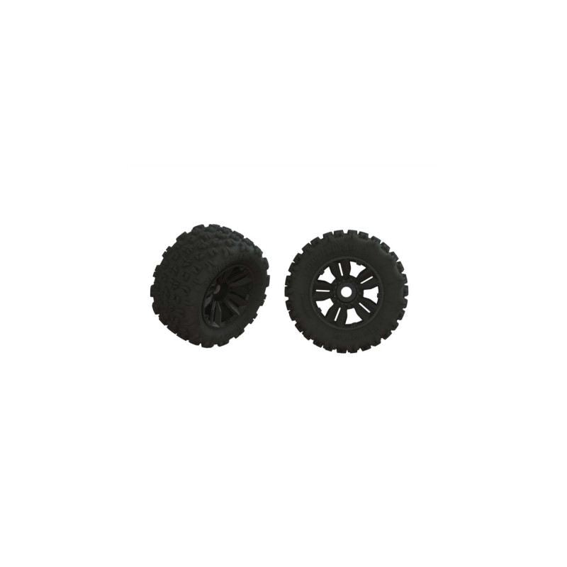 Dboots 'Copperhead2 SB MT' Tire Set Glued (1 Pair) 24mm Hex by ARRMA