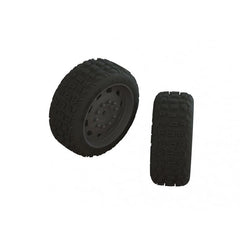 dBoots KATAR 35/085 2.4 Tire Set Glued (1 Pair) Infraction Mega, 3S BLX, Vendett