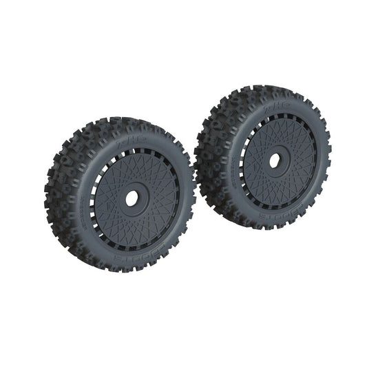 dBoots '2-HO' Tire Set Glued by Arrma