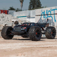 1/5 KRATON V2 4X4 8S BLX EXB Brushless Monster Truck RTR, Black by ARRMA
