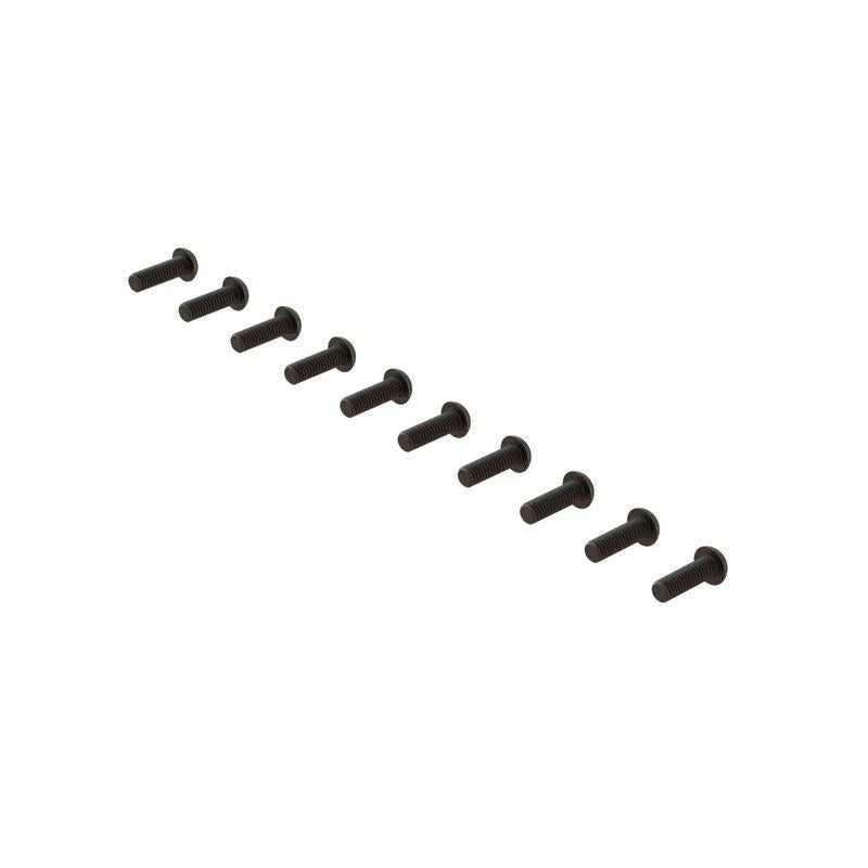 Flanged Button Head Screw M2.5x8mm (10) by Arrma