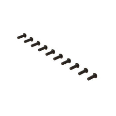 Flanged Button Head Screw M2.5x8mm (10) by Arrma