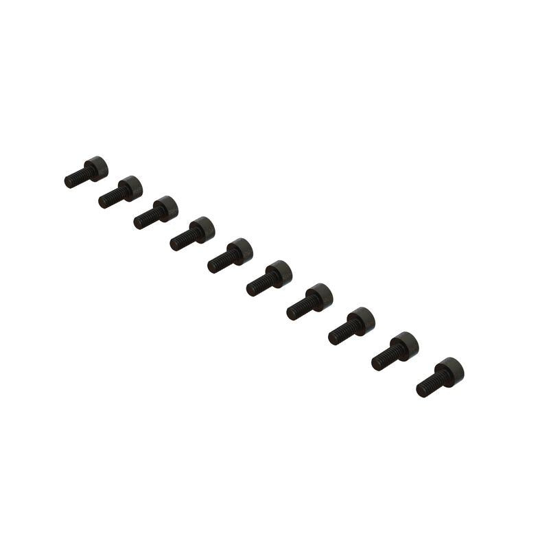 Cap Head Hex Machine Screw M2.5x6mm (10) by Arrma