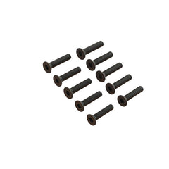 Flat Head Screw M2x10mm (10pcs) by Arrma