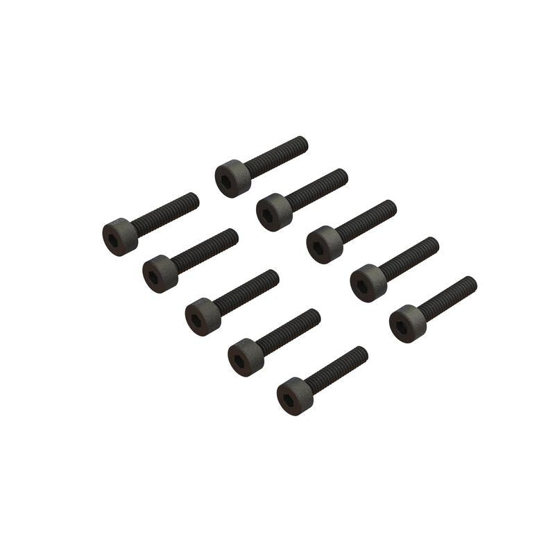 Cap Head Screw M2.5x10mm (10pcs) by ARRMA