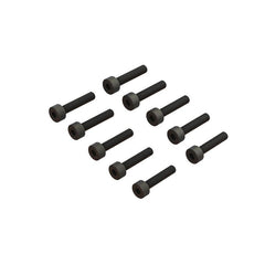 Cap Head Screw M2.5x10mm (10pcs) by ARRMA