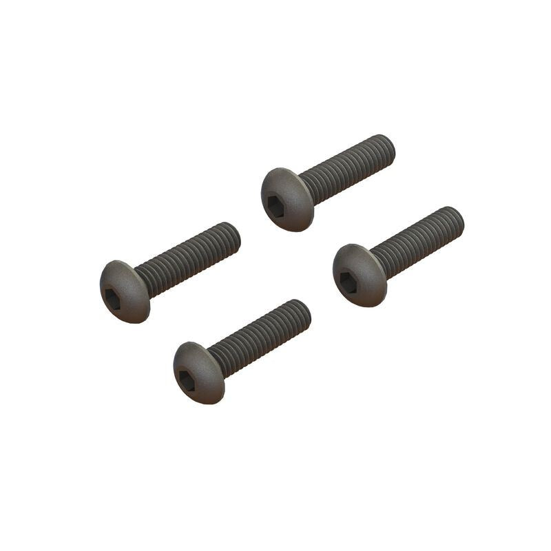 Button Head Screw M4x16mm (4pcs) by Arrma
