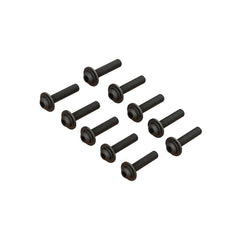 BUTTON HEAD SCREW FLANGED M4x18mm V2 by ARRMA